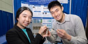 2 teens won ,000 for inventing a device that can filter toxic microplastics from water