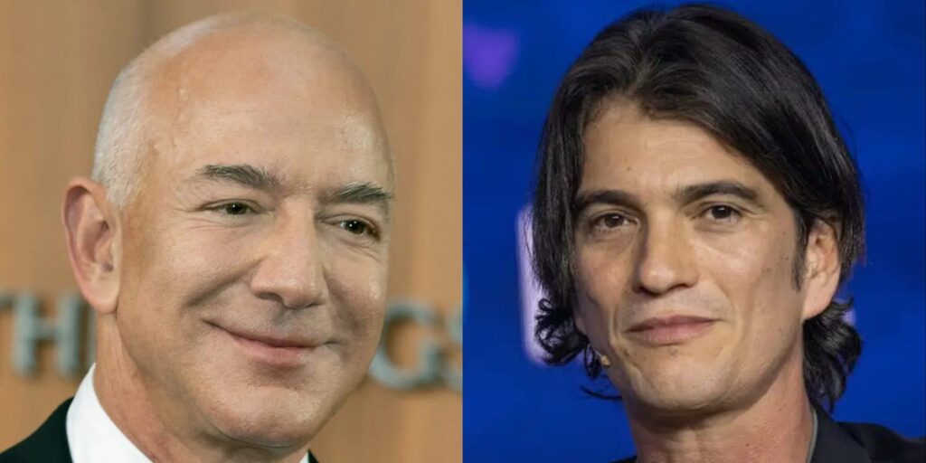 Adam Neumann says Jeff Bezos came up to him at an event and gave him a tip for running better meetings