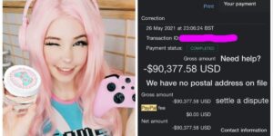 Belle Delphine earned over K selling jars of her bathwater in 2019. PayPal only released her money this week.