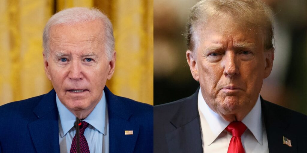 Biden remains silent after Trump verdict, but his campaign underlined the brutal months ahead of the election