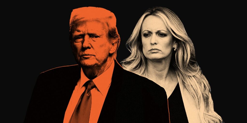 Judge threatens Trump with contempt for ‘cursing audibly’ during Stormy Daniels testimony, new trial transcript shows