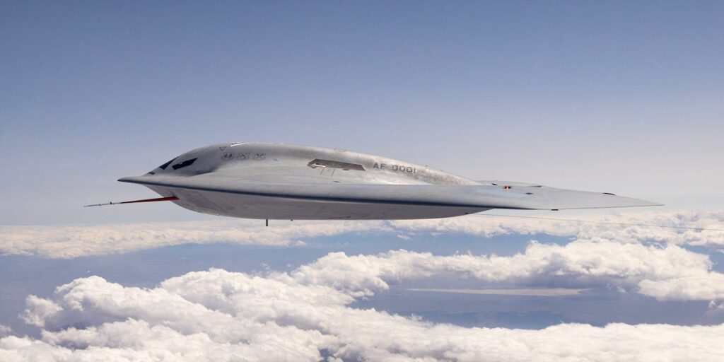 New pictures of the US Air Force’s newest stealth bomber — the B-21 Raider — just dropped as flight testing continues