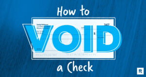 How to Void a Check