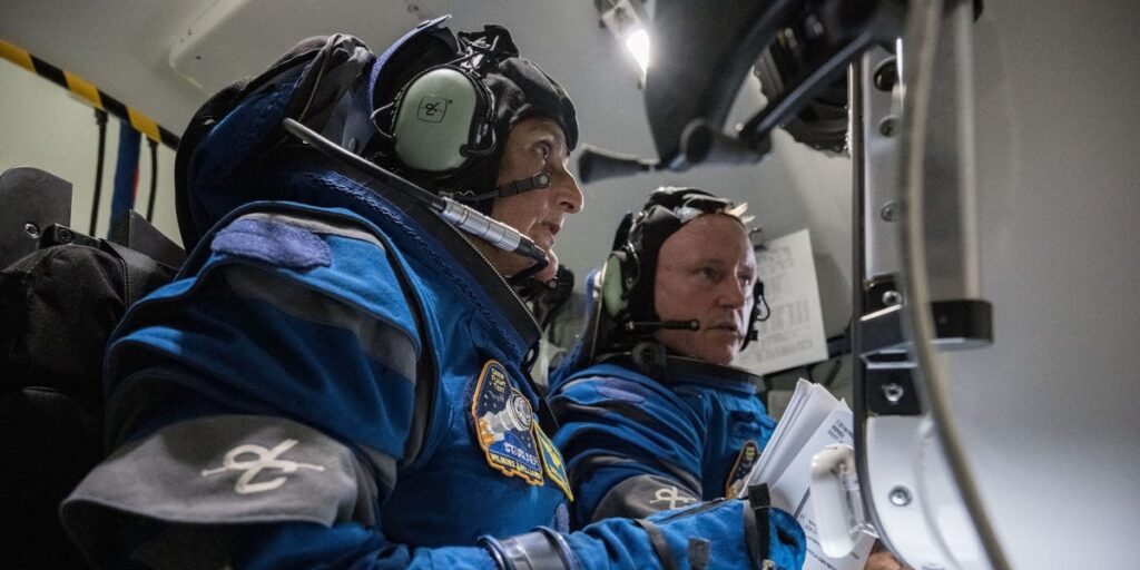 Astronauts from Boeing’s Starliner were supposed to be in space for 8 days. Now they’re stuck there with no scheduled return date.