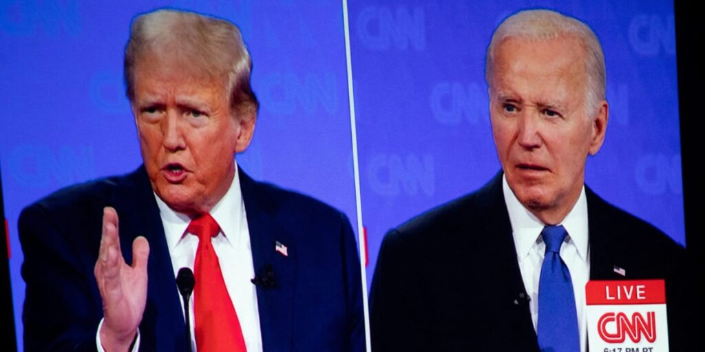 Nearly 48 million people watched the Trump-Biden debate on TV, but that’s nothing compared to previous election years