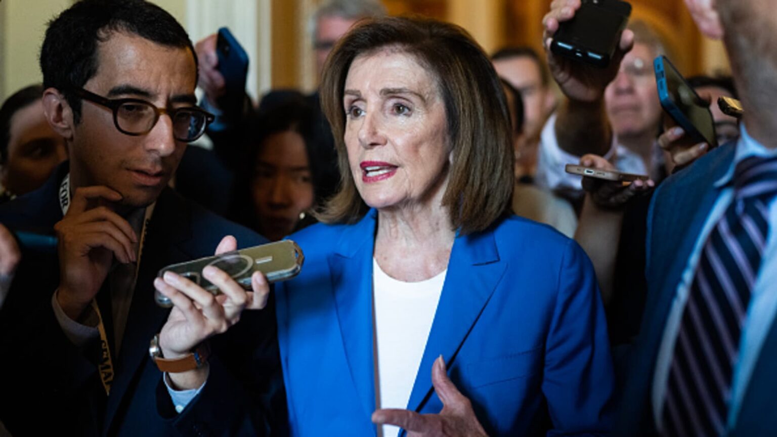 Pelosi refuses to say she supports Biden as the Democratic nominee