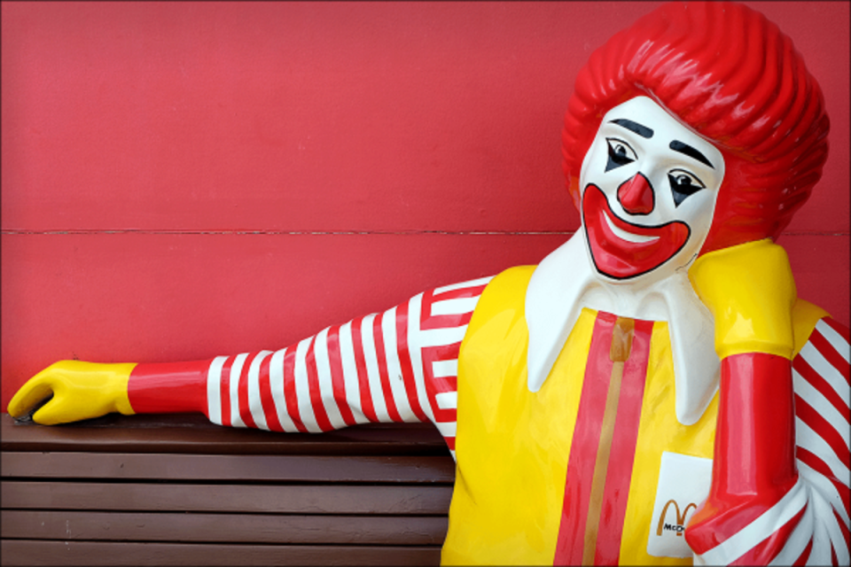 Analysts discuss McDonald's same-store sales.