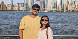 A couple moved to the US from India. They struggled at first but now enjoy the 9-5 lifestyle and free time to work on a side hustle.