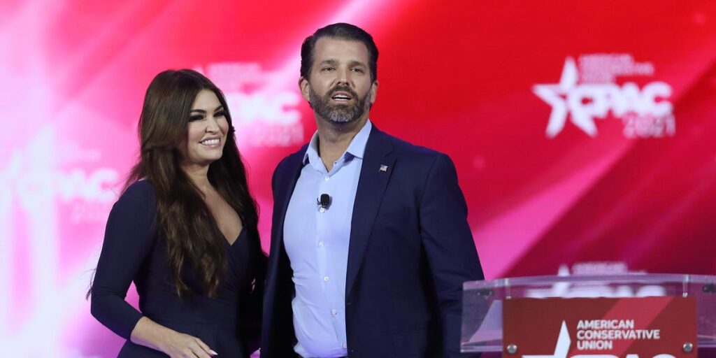 Donald Trump Jr. and Kimberly Guilfoyle were once called ‘the prom king and queen of MAGA land.’ Here’s a timeline of their relationship.