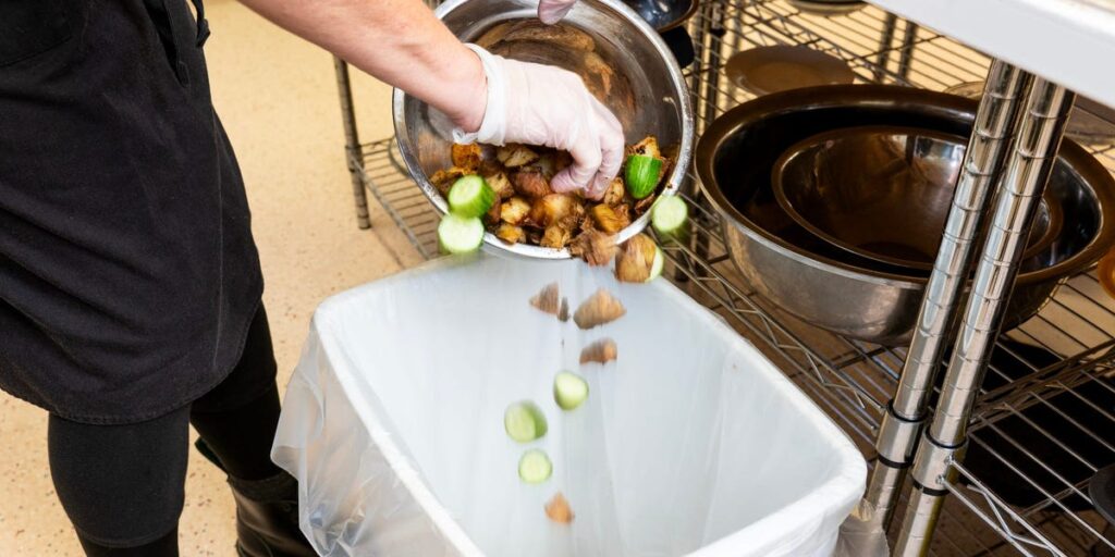 Hotels and offices are using an AI tool that scans what they throw in the trash to reduce their food waste and cut costs