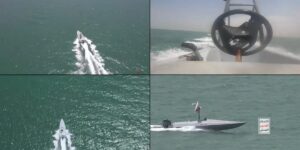 Houthi bomb boats, including some not seen before, are threatening Red Sea ships while the US Navy’s aircraft carriers are away