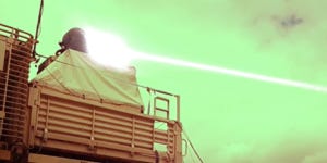 The UK says it conducted a ‘groundbreaking’ trial of a laser beam weapon that can neutralize targets for alt=