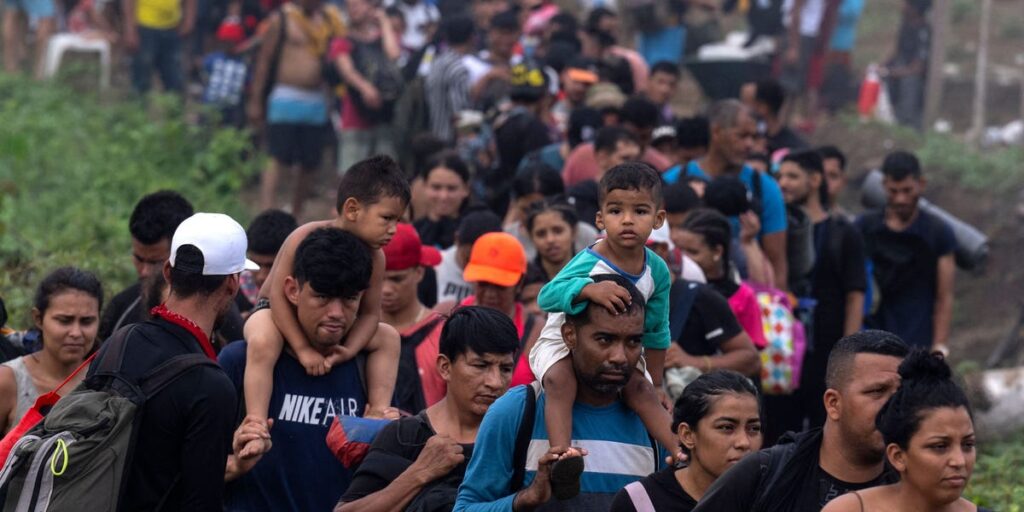 The US will pay for migrants’ flights out of Panama to close a route used by over 700,000 people to reach the US-Mexico border