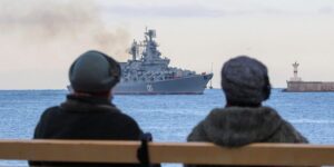 The ‘humiliating’ retreat of Russia’s fleet from Crimea proves its threats don’t mean anything, expert says