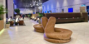 I spent 9 hours in Qatar Airways’ newest airport lounge. It had perks, but the quiet rooms felt like a dentist’s office.