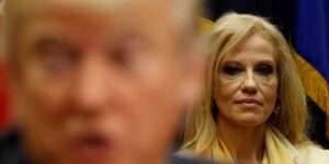 Kellyanne Conway joins the chorus of Republicans urging Trump to back off the Harris insults