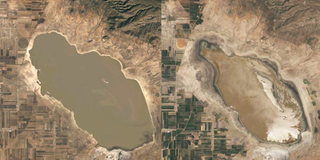 Mexico’s draught is so severe you can see the effects from space