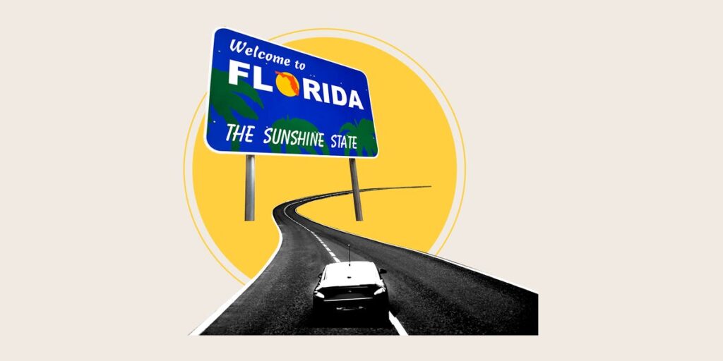 People are still flocking to Florida. It could help them ride out a slowdown in the economy.