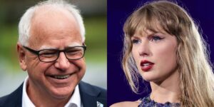 Taylor Swift fans are celebrating Kamala Harris’ running mate, Tim Walz, as a certified ‘Swiftie VP’