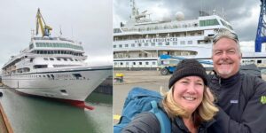 This couple went on one cruise together. Now, they’re moving onto a never-ending residential cruise ship.