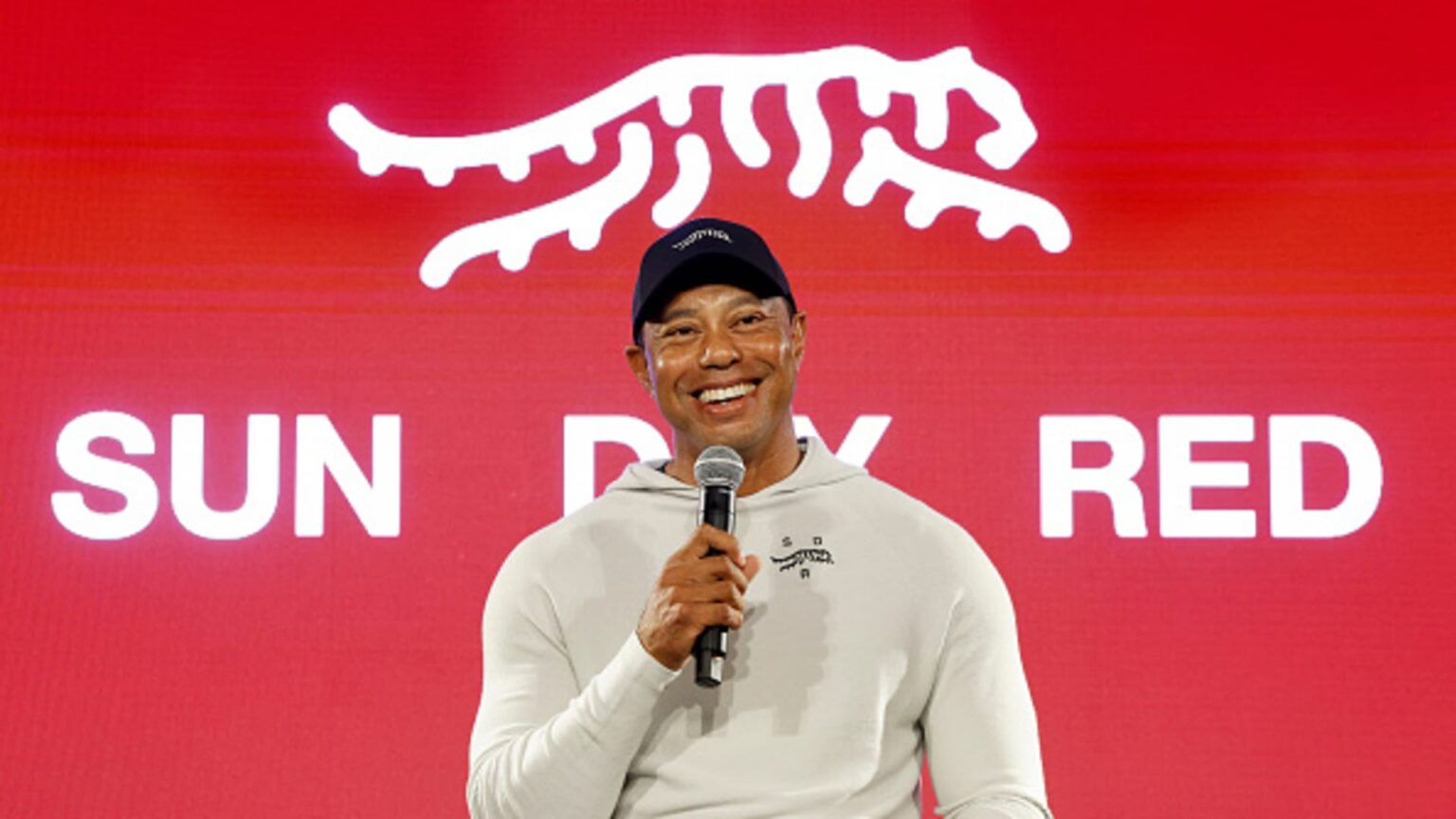 Trademark dispute emerges over Tiger Woods’ new logo