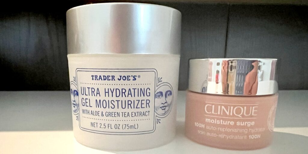 I put Trader Joe’s  gel-moisturizer dupe to the test. I’m never spending  on Clinique again.