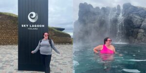 We skipped the Blue Lagoon in Iceland and went to its competitor instead — it was less crowded and way easier to get to