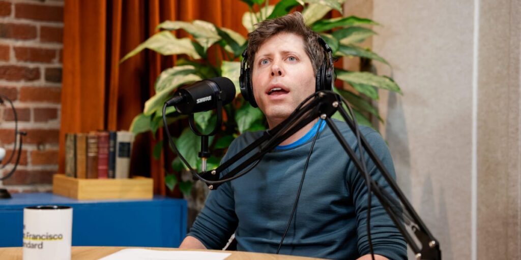 Sam Altman says his private home office includes a prehistoric piece of technology