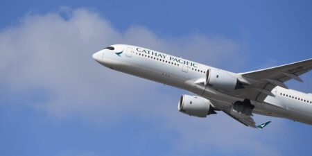 Cathay Pacific banned two customers after they got into a row over a reclining seat