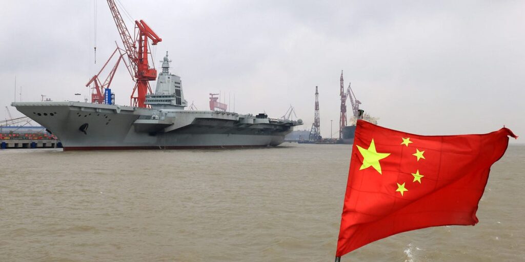 China’s growing aircraft carrier fleet is set to narrow the gap with the US Navy in carrier superiority