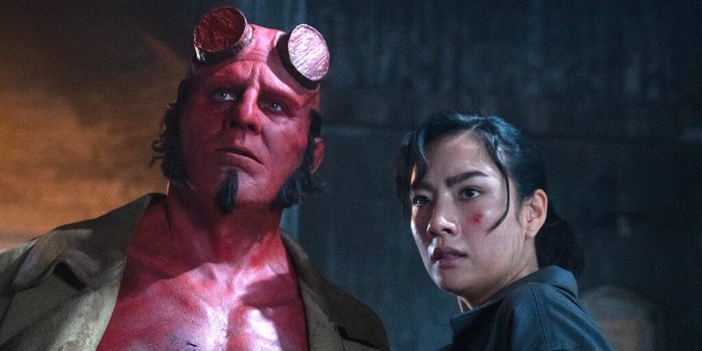 ‘Hellboy: The Crooked Man’ has a gross transformation scene. It took ‘a lot of rubber and a lot of lube’ to make it work, the director said.