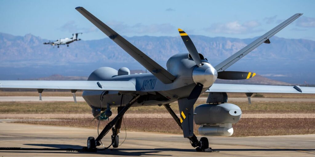 Houthi rebels say they shot down a M US Reaper drone, the 8th in less than a year