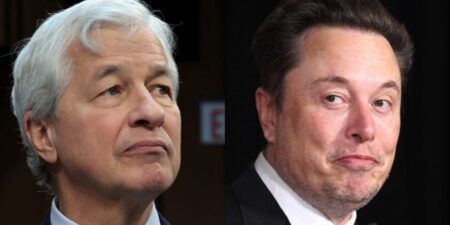 Jamie Dimon says he likes Elon Musk’s idea to start a DOGE, or Department of Government Efficiency