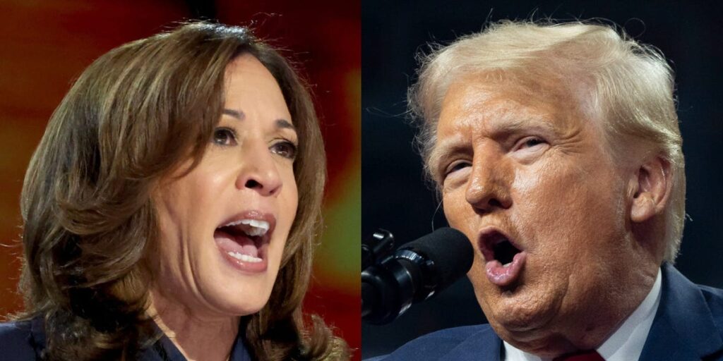 Kamala Harris says Trump ‘disrespected sacred ground’ just for a ‘political stunt’ at Arlington National Cemetery