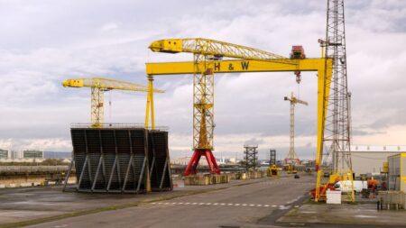 Harland & Wolff, the company behind the Titanic, declares itself insolvent