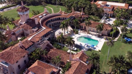 Trump’s Mar-a-Lago, golf resorts are outside Milton’s path. But Truth Social’s offices are at risk