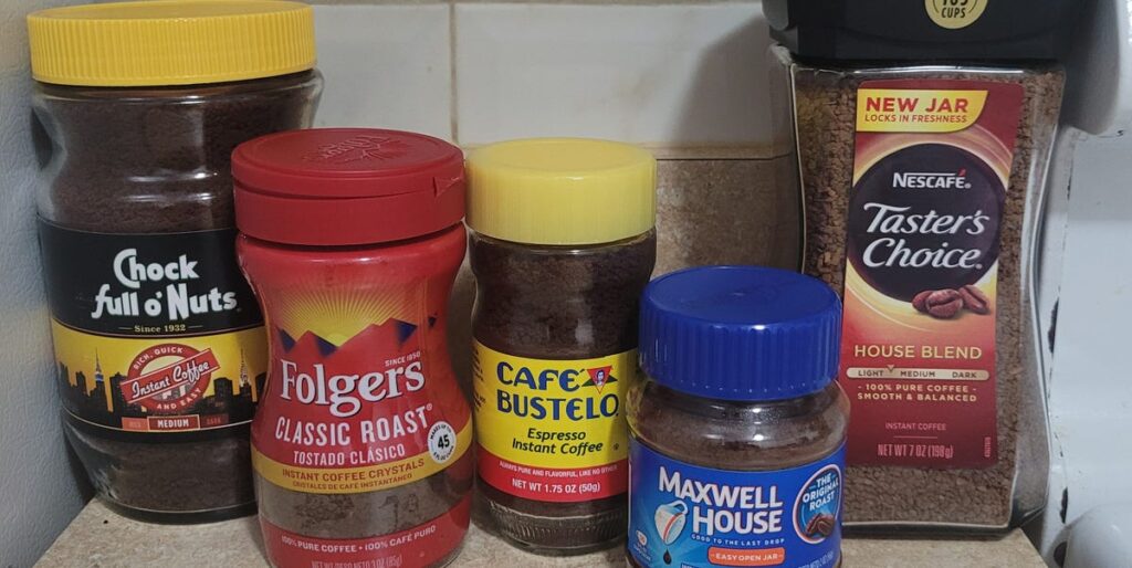 I tried 5 brands of instant coffee, and there’s only one I’d never buy again