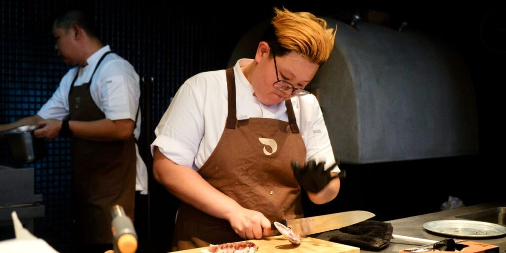 Singaporeans are used to paying less than  for a meal. This 30-year-old chef charges double, and diners keep coming.