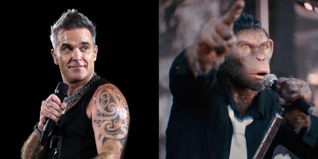 Why British pop star Robbie Williams is played by a CGI monkey in the bizarre but critically acclaimed biopic ‘Better Man’