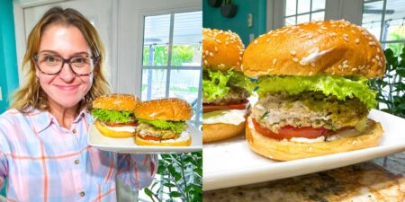 I tried Martha Stewart’s green-chile chicken burgers. The recipe only called for 6 ingredients but was anything but simple to make.