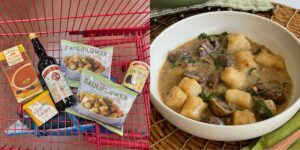 I’m a vegan mom with 3 non-vegan kids. Here are 6 of my favorite dinner ideas that only use Trader Joe’s products.