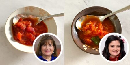 I made marinara sauces using 4 celebrity chefs’ recipes, and the best had an unexpected secret ingredient