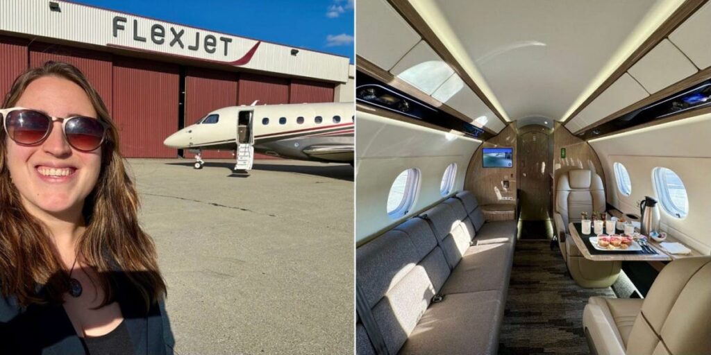 See inside a  million private jet that Fortune 500 companies or wealthy travelers can split to fly cheaper