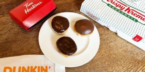 I tried the same doughnut at Dunkin’, Krispy Kreme, and Tim Hortons. The best one came from a gas-station kiosk.