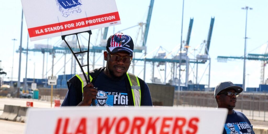 Fears of automation are at the heart of the dockworkers strike