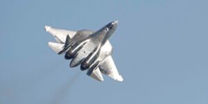 Sanctions have put the production of Russia’s most advanced stealth fighter in jeopardy, research group says