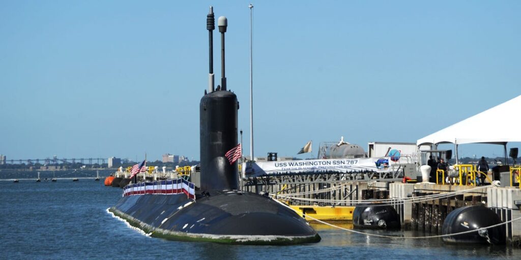 US attack submarine crew picks up top award for ‘demanding’ spy operations