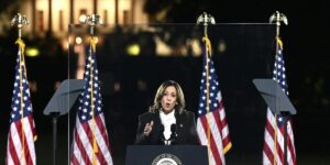 Why Kamala Harris made her ‘closing argument’ in front of the White House