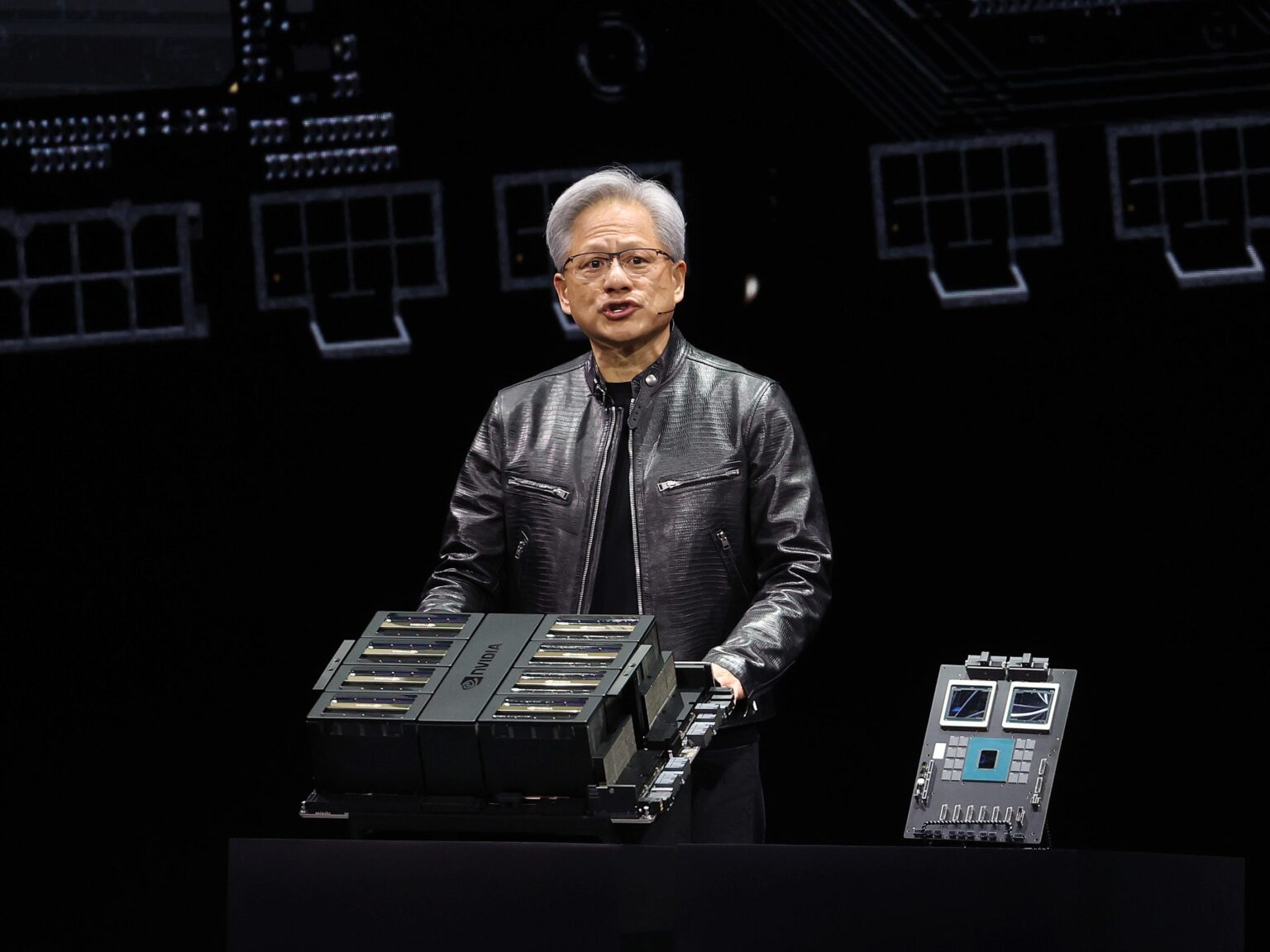 Nvidia stock jumps after CEO Jensen Huang says ‘demand for Blackwell is insane’