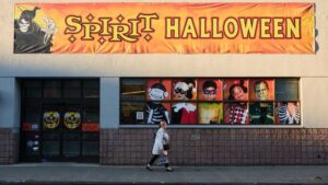 Spirit Halloween is transforming some of its stores into a Christmas spinoff